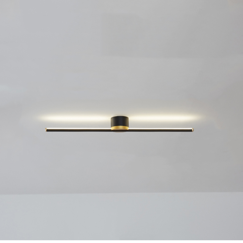 Arisha Ceiling Light - Black Up Glow