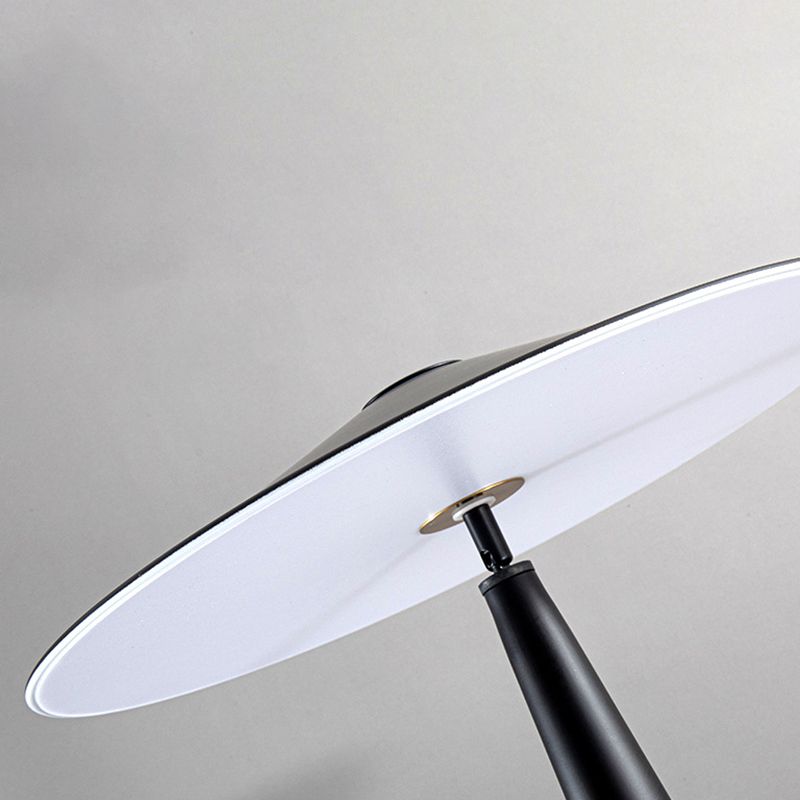 Salgado Black Saucer Floor Lamp