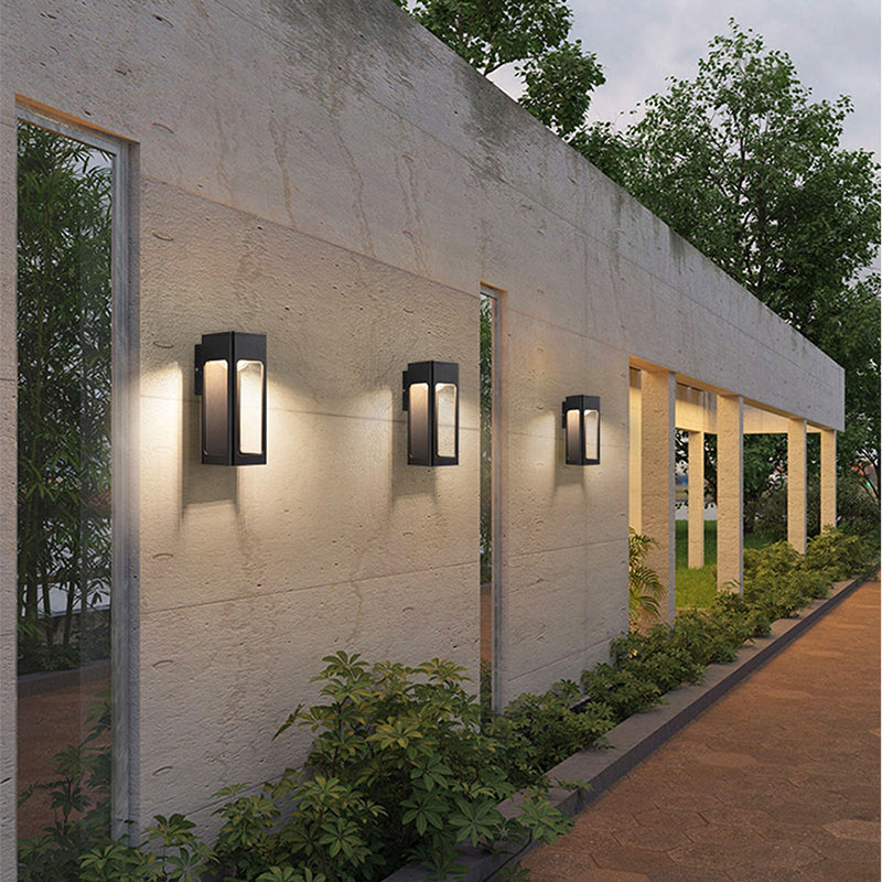 Orr Waterproof Geometric Outdoor Wall Light