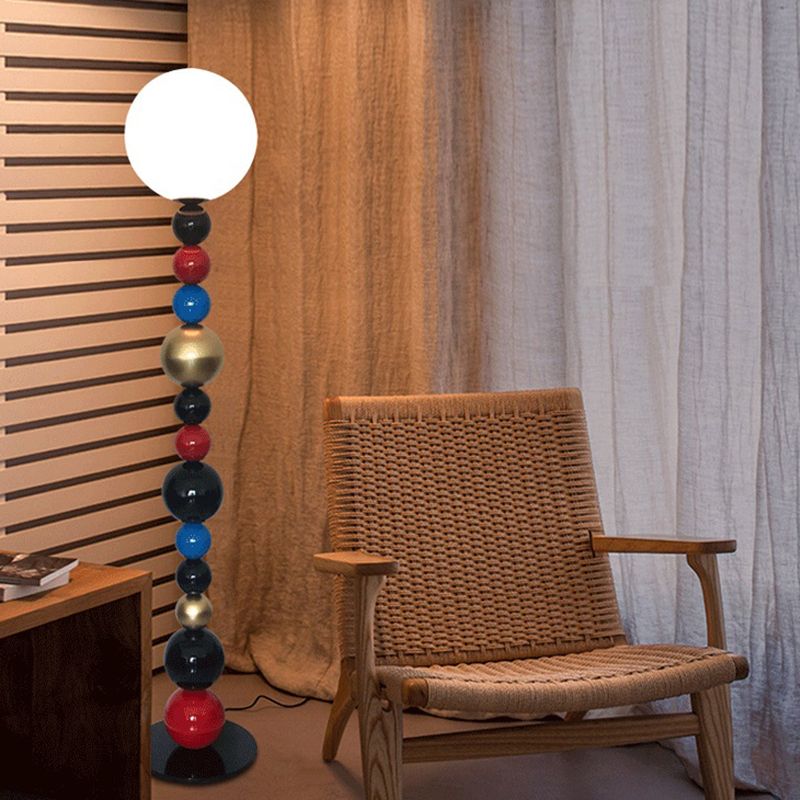 Morandi ball floor lamp detail
