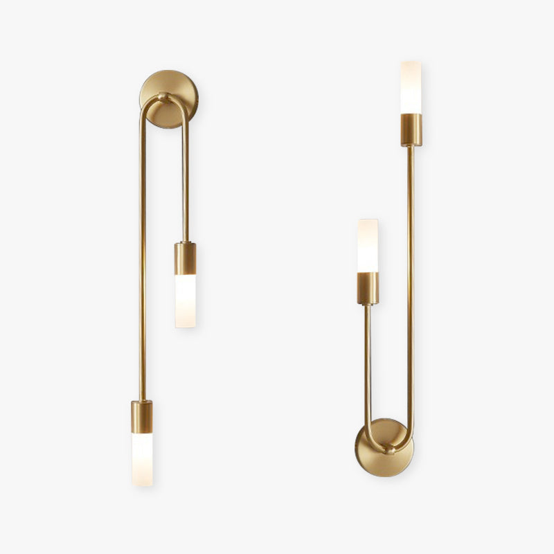 Arisha Modern Stick Wall Sconce Golden