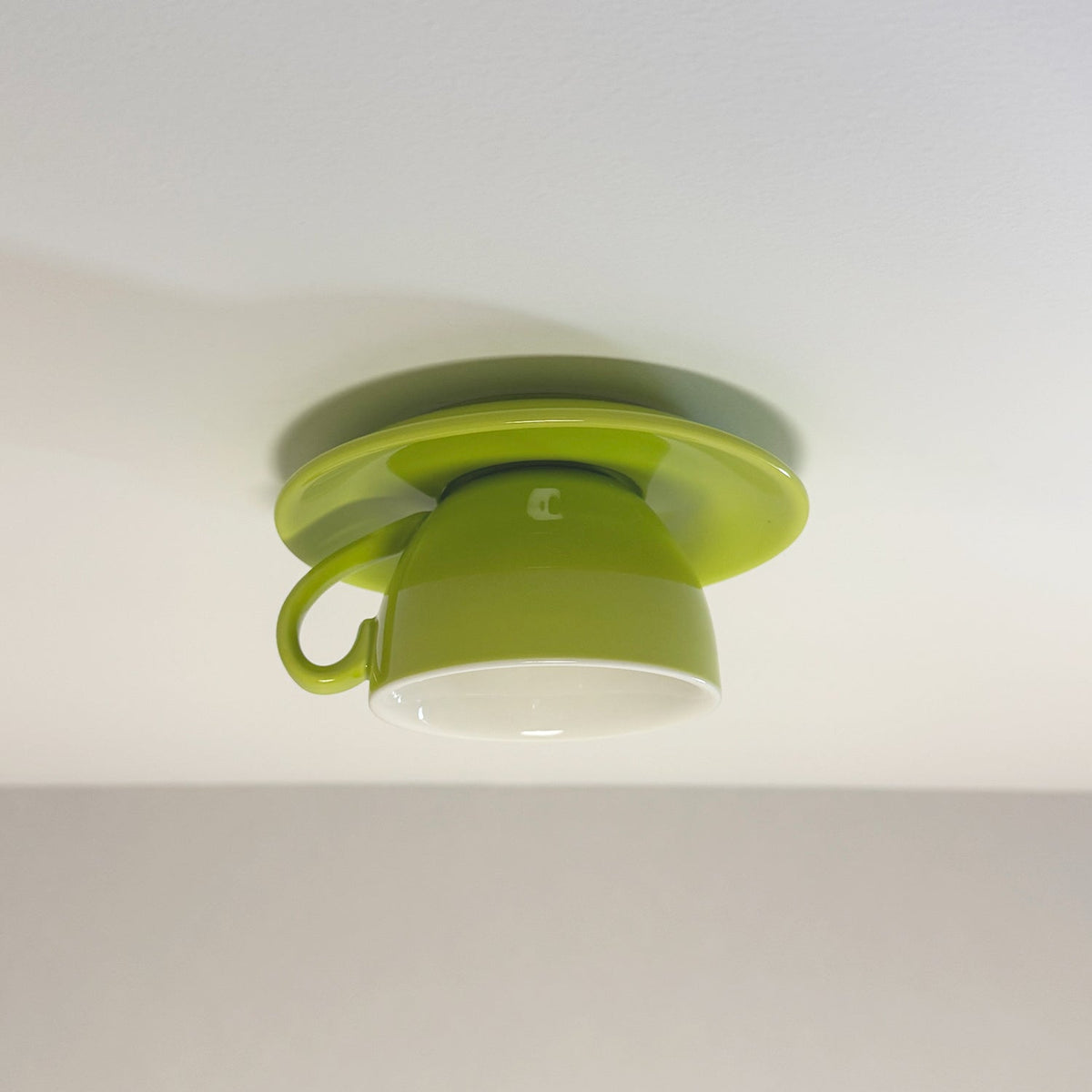 Valentina Modern Coffee Cups Ceramic Flush Ceiling Lighting