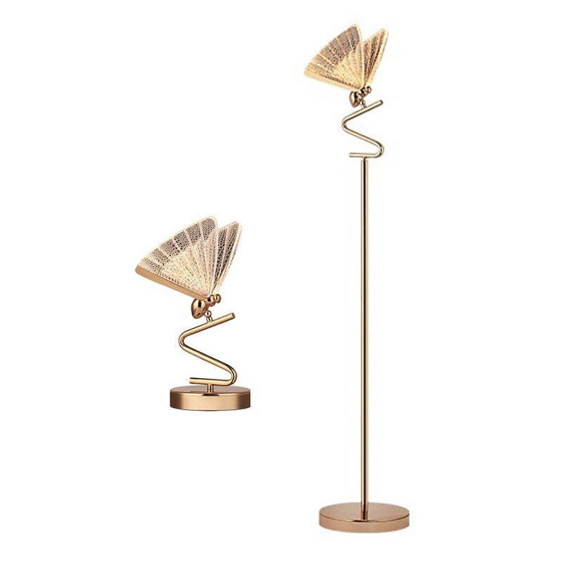 Kady Butterfly Floor Table Lamp