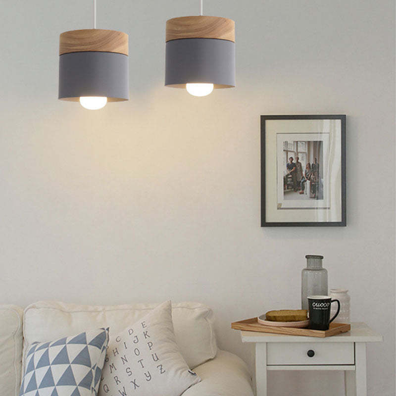 Morandi Can Shape Pendant Light