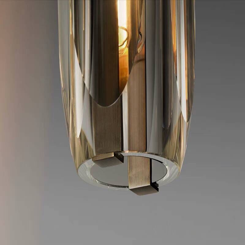 Sana Brass Glass Pendant Lamp