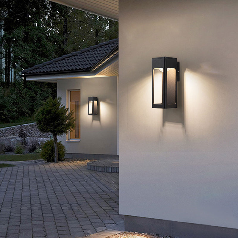 Orr Waterproof Geometric Outdoor Wall Light