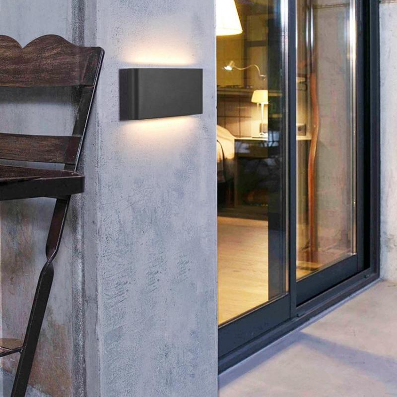 Orr Rectangular Metal Outdoor Wall Lamp
