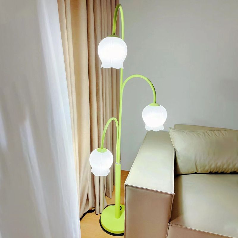 Lily art deco floor lamp lifestyle