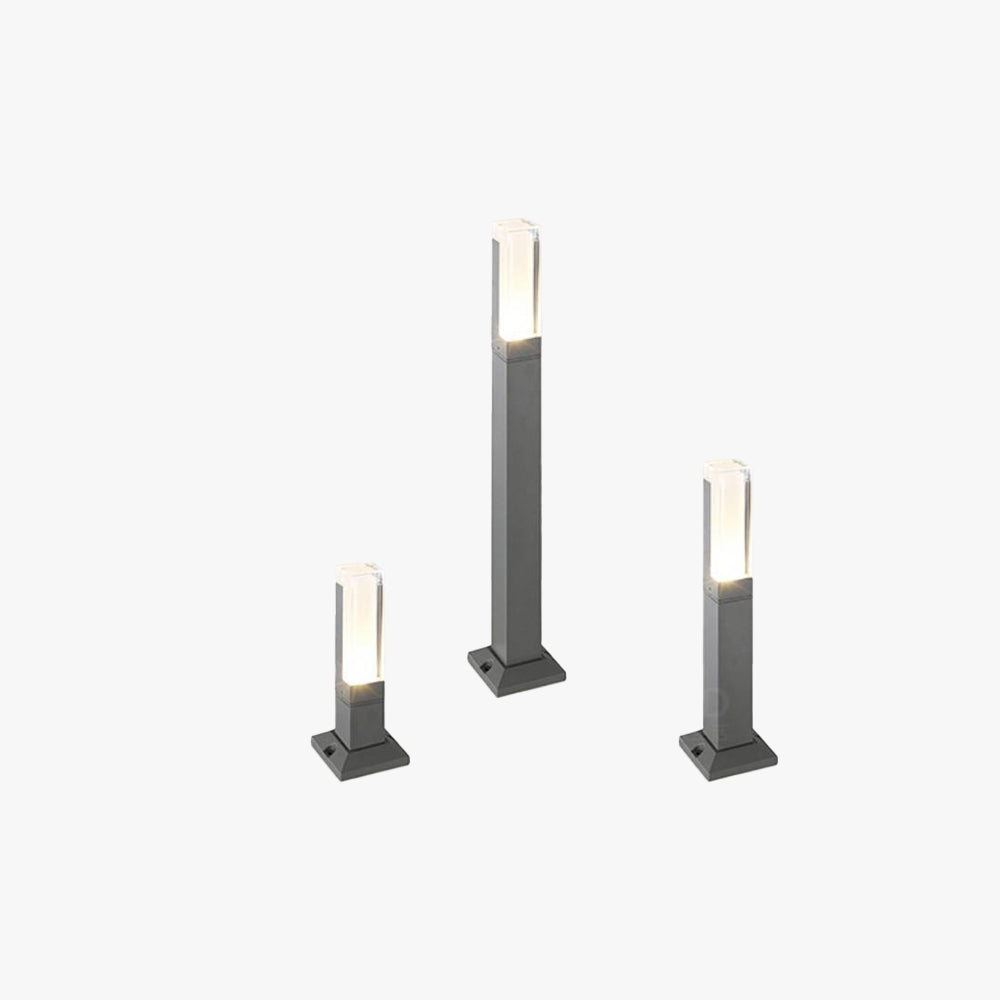 Pena Rectangular Outdoor Path Light