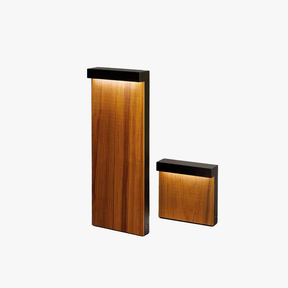 Orr Rectangular Path Light Wood
