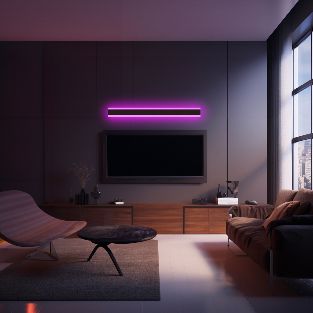 Edge Dark Steel RGB Outdoor Wall Light