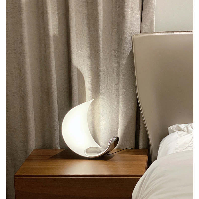 Elif Moon Arc Table Lamp bedroom accent lighting
