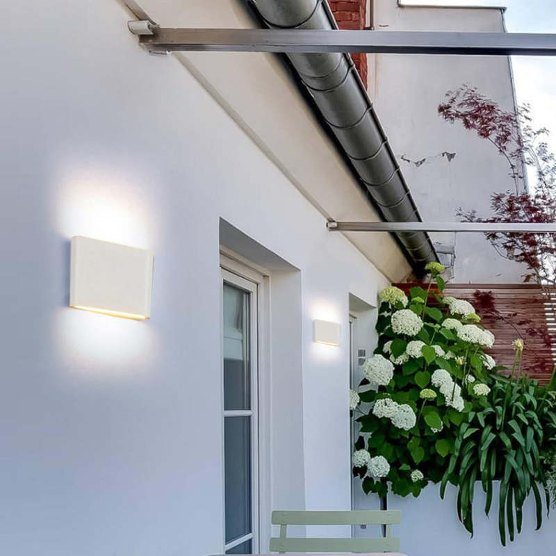 Orr Rectangular Outdoor Wall Lamp