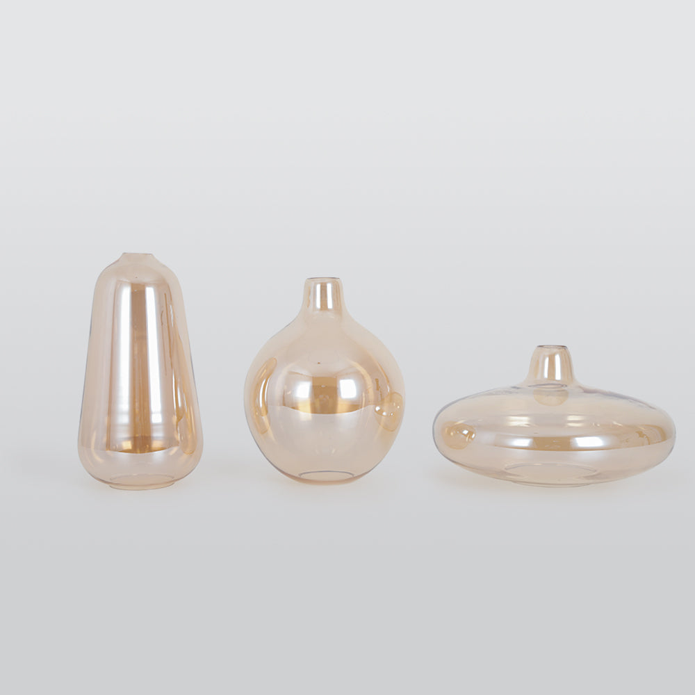 Hailie Amber Glass Pendant Light