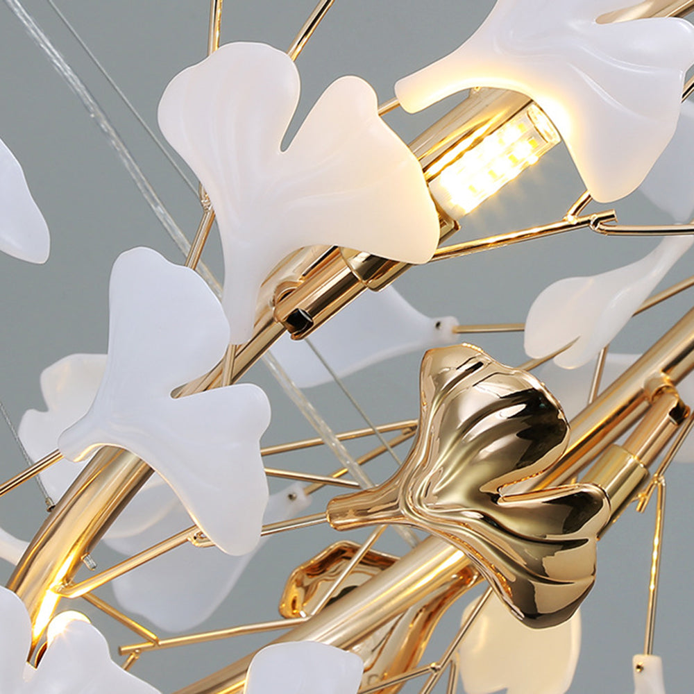 Olivia Ceramic Metal Chandelier