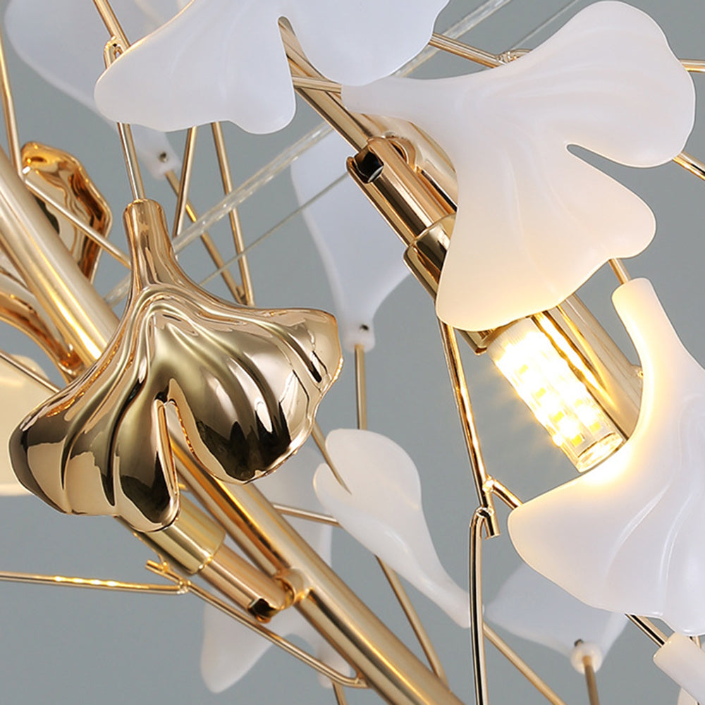 Olivia Ceramic Metal Chandelier