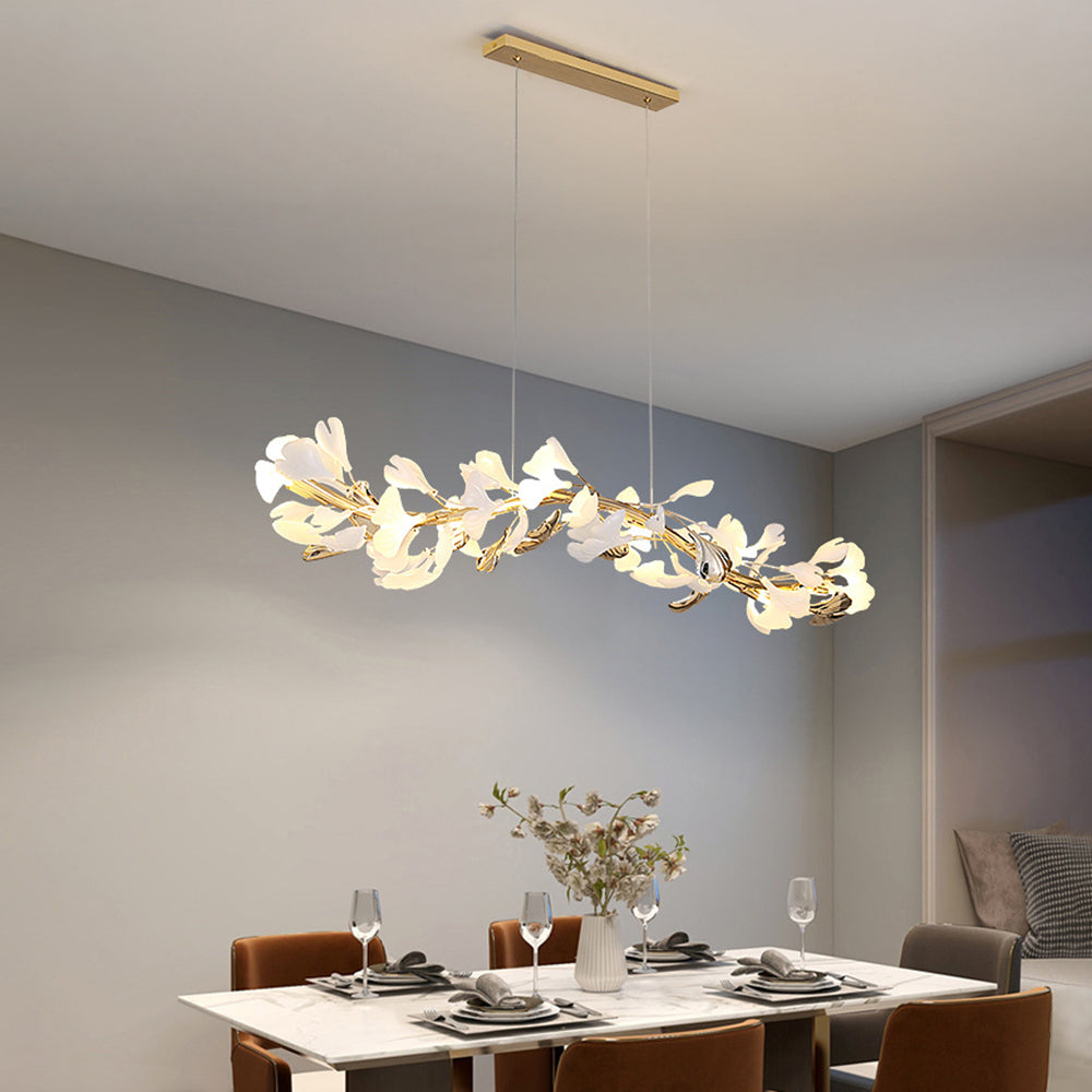 Olivia Ceramic Metal Chandelier