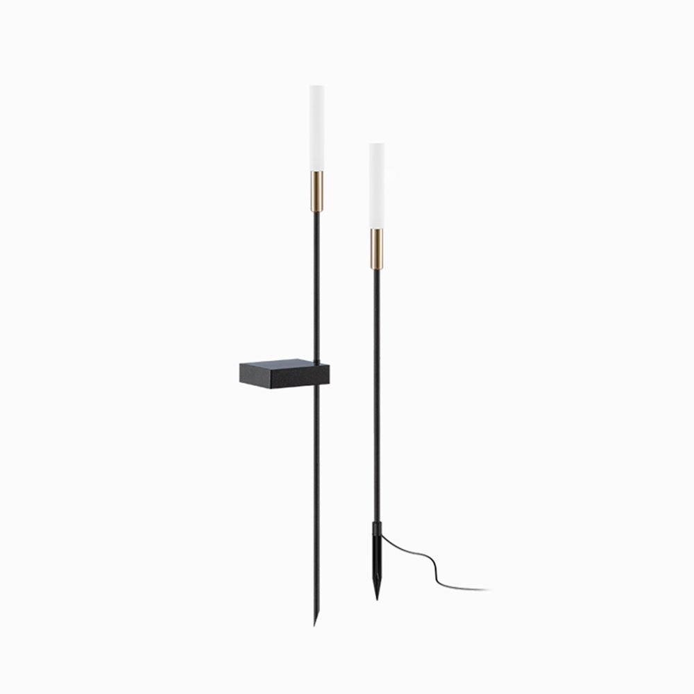 Pena Reed Solar Outdoor Post Light