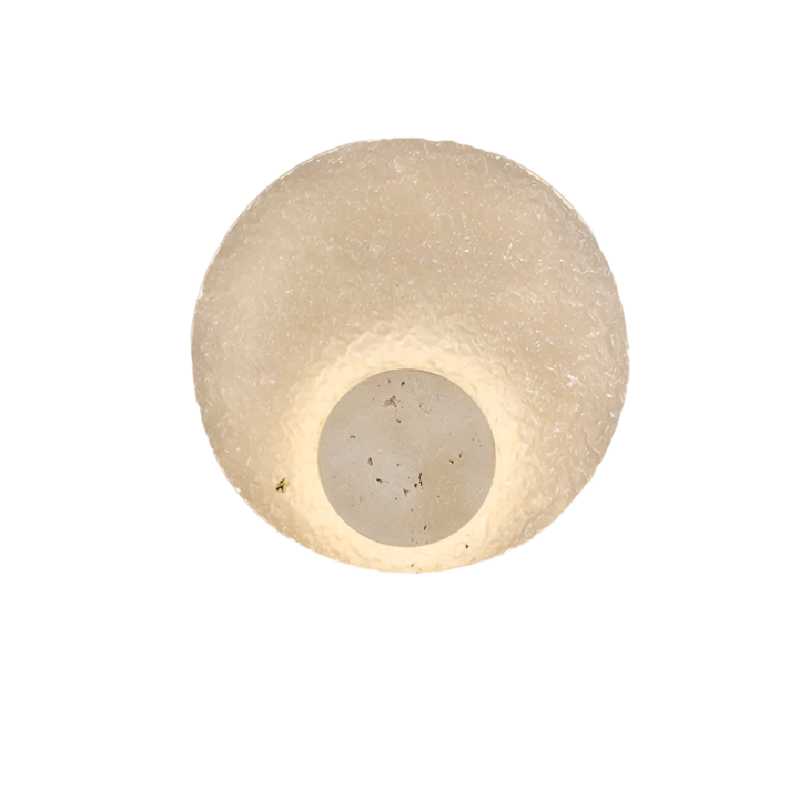 Acrylic Travertine Wall Light | Modern Sconce Light with Soft LED Glow | Minimalist Fixture for Cozy Ambiance 8