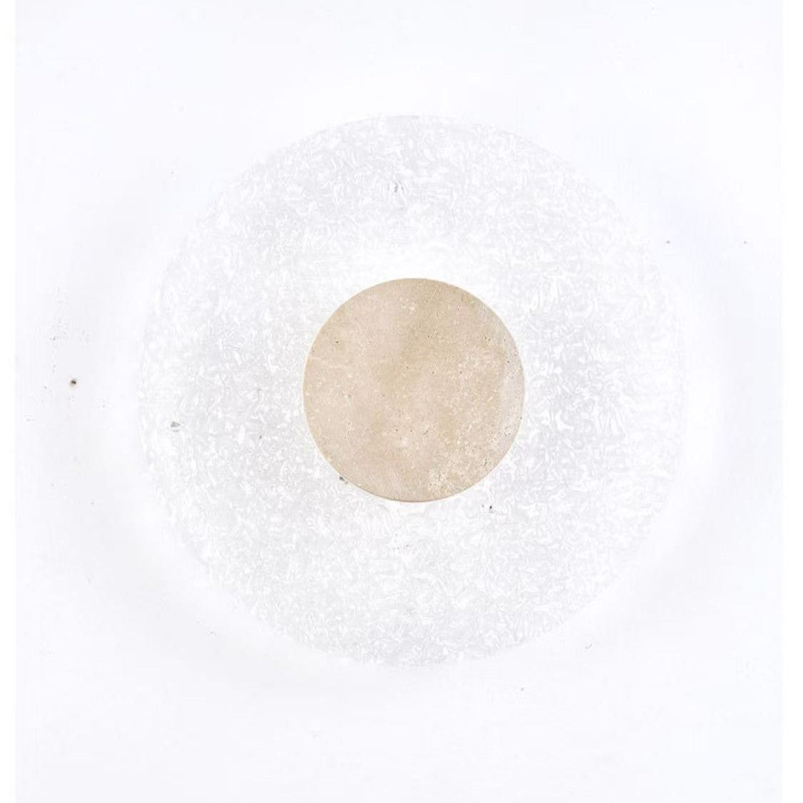 Acrylic Travertine Wall Light | Modern Sconce Light with Soft LED Glow | Minimalist Fixture for Cozy Ambiance 9