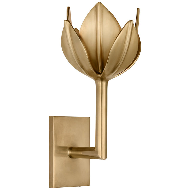 Kristy Wall Lamp Flower - H28 Brass