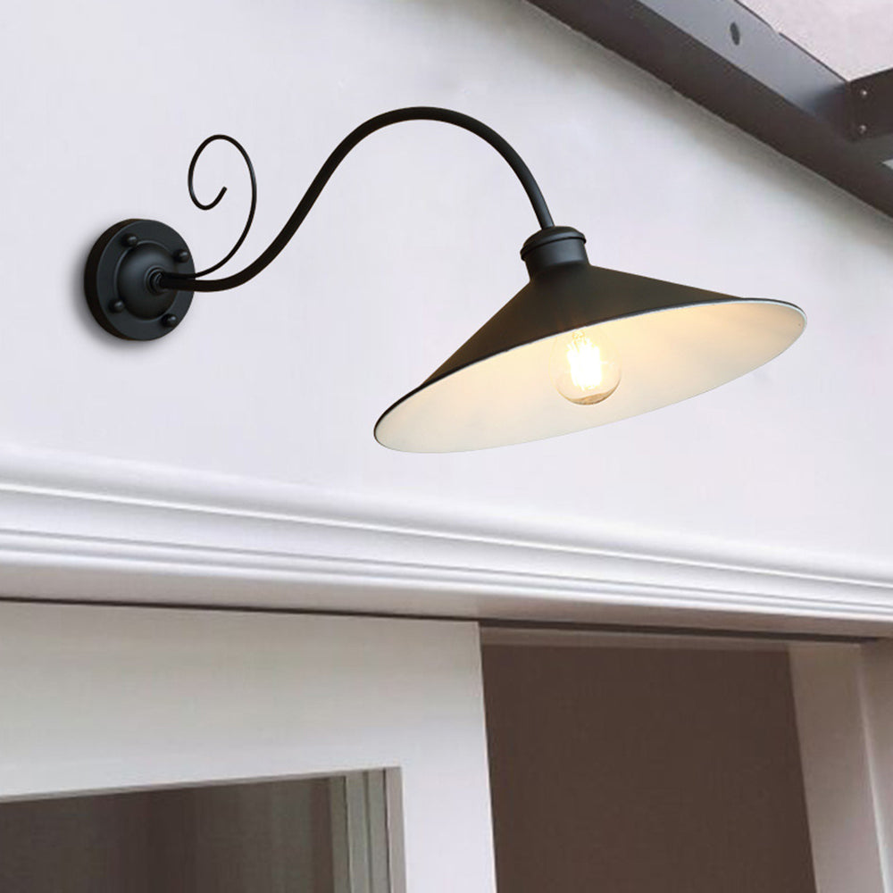 Alessio Vintage Outdoor Wall Light with IP65 Waterproof Rating | Elegant Metal Design for Courtyards and Terraces 3