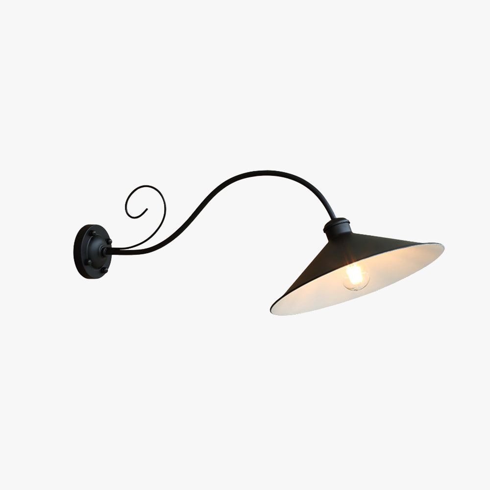 Alessio Vintage Outdoor Wall Light with IP65 Waterproof Rating | Elegant Metal Design for Courtyards and Terraces 8