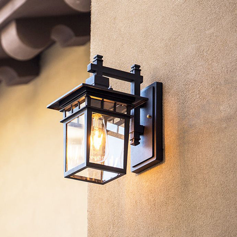 Alessio | Black Deco Outdoor Wall Lamp with Adjustable Head | Stylish Lighting for Outdoor Spaces 4