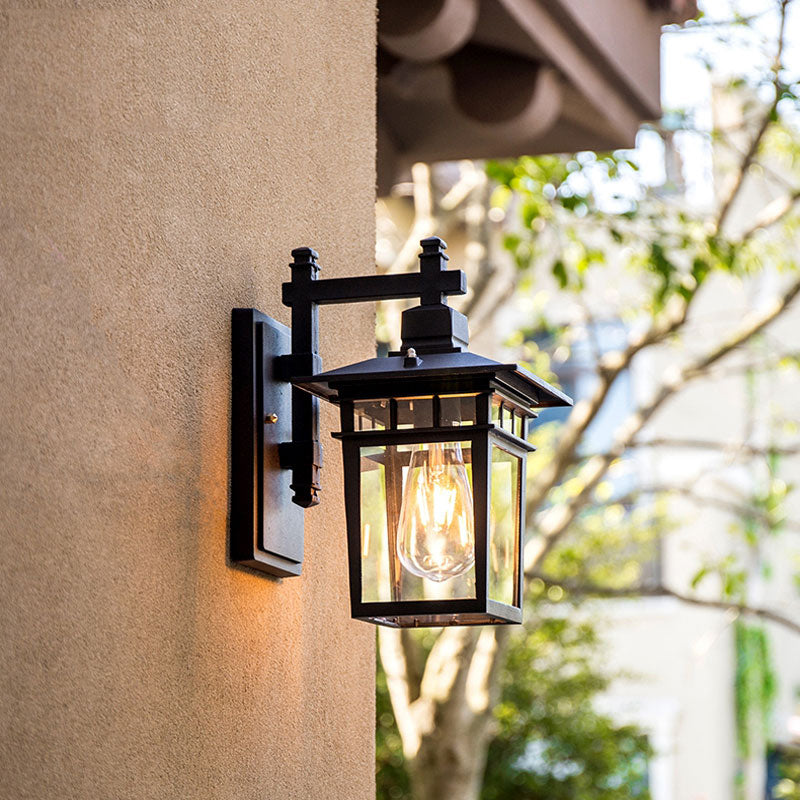 Alessio | Black Deco Outdoor Wall Lamp with Adjustable Head | Stylish Lighting for Outdoor Spaces 7