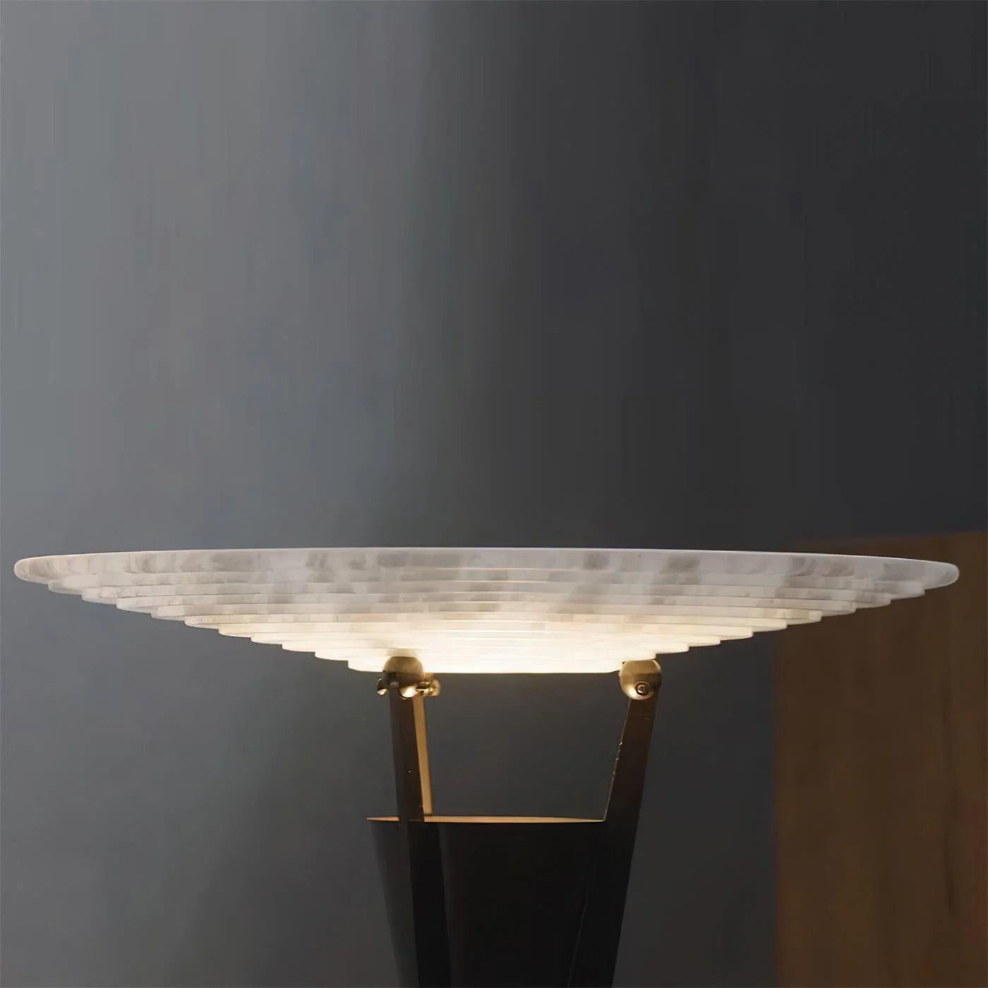 Jade Alabaster Table Lamp Scene
