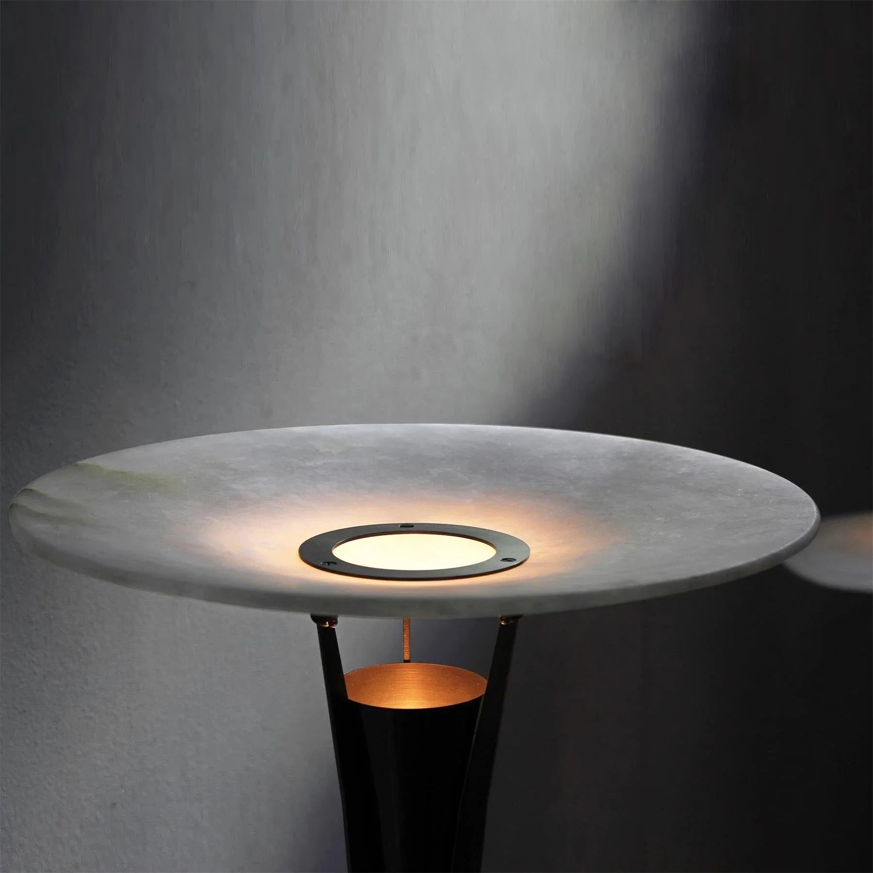 Jade Alabaster Table Lamp Scene