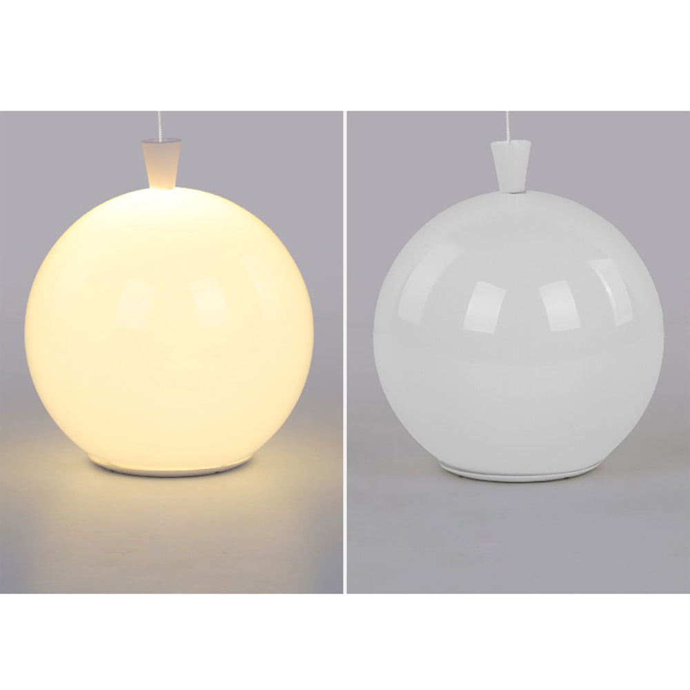 Aria Balloon Flush Mount Ceiling Light, Acrylic, Dia20-35cm | White | Warm LED, E27 Bulb Included