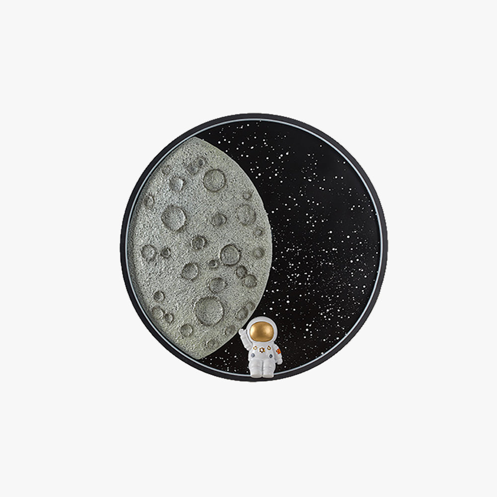 Aria Astronaut Moon Wall Lamp | 2 Sizes