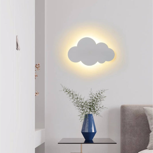 Aria | Modern Minimalist Cloud Shape Wall Lamp with Dimmable Feature | Stylish Lighting for Bedroom and Living Room 0