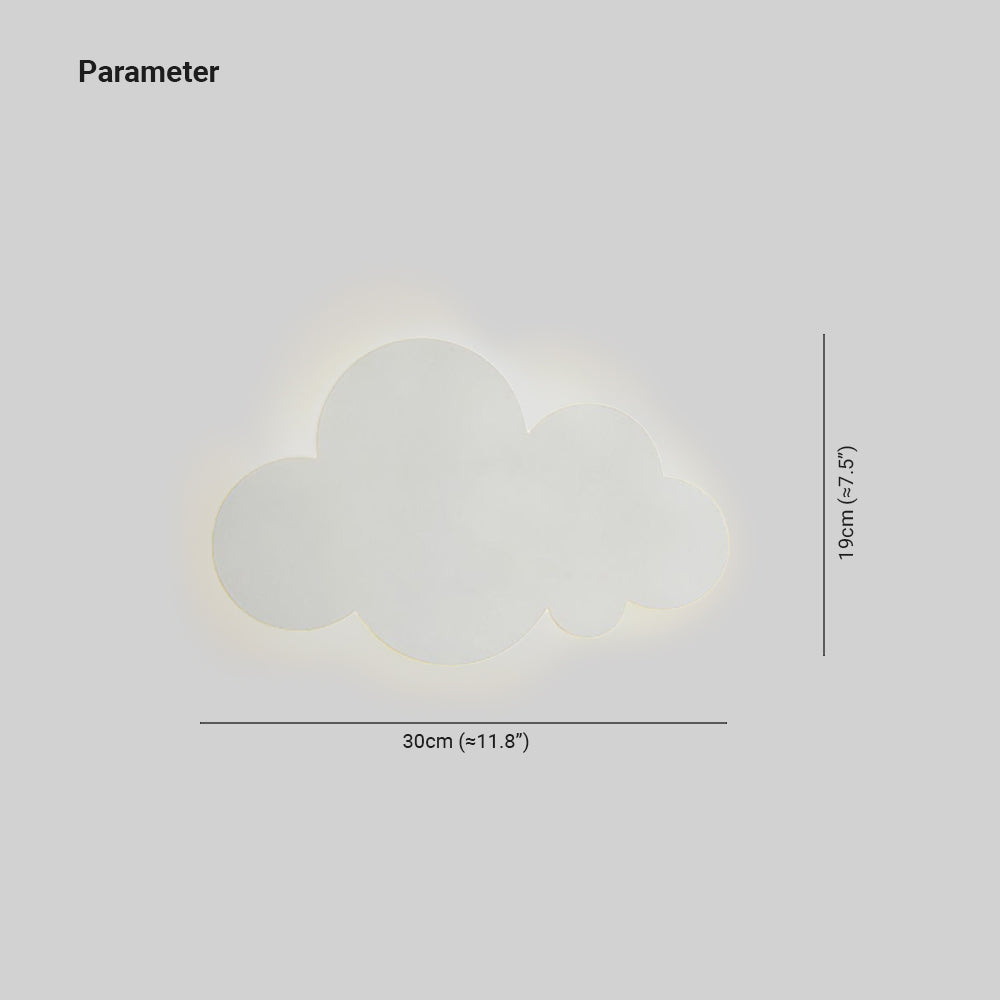Aria | Modern Minimalist Cloud Shape Wall Lamp with Dimmable Feature | Stylish Lighting for Bedroom and Living Room 4
