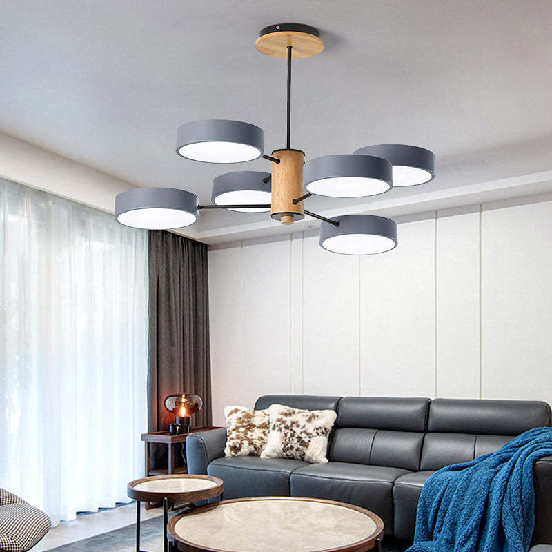 Arisha Art Deco Pendant Light | 4/6/8 Lamps | 3 Colours