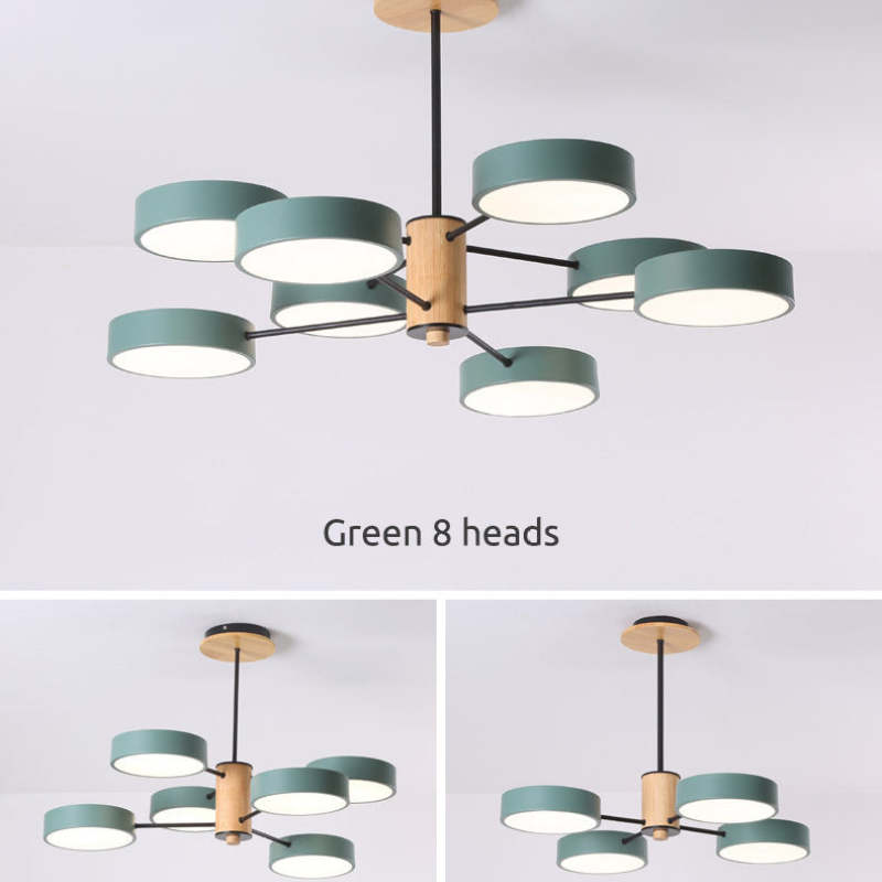 Arisha Art Deco Pendant Light | 4/6/8 Lamps | 3 Colours