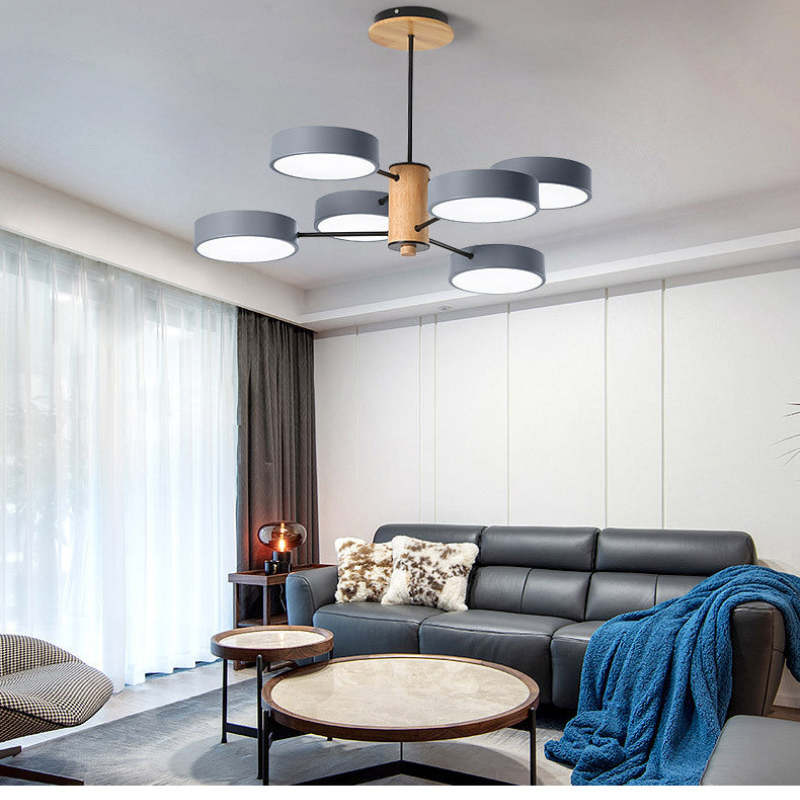 Arisha Art Deco Pendant Light | 4/6/8 Lamps | 3 Colours