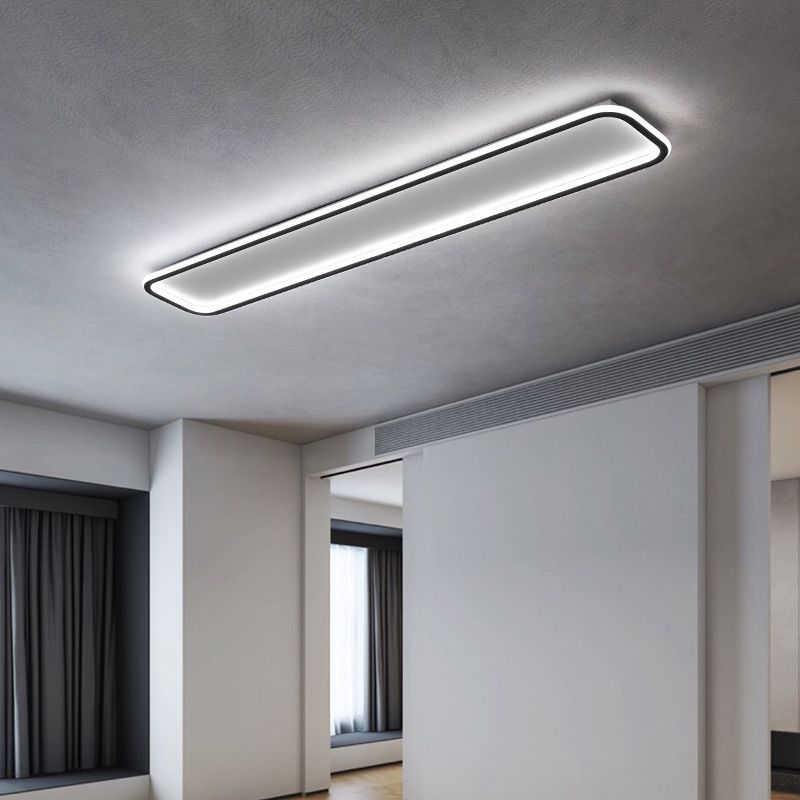 Arisha | Flush Mount Ceiling Light with Dimmable Features | Modern Black Frame for Elegant Illumination 2