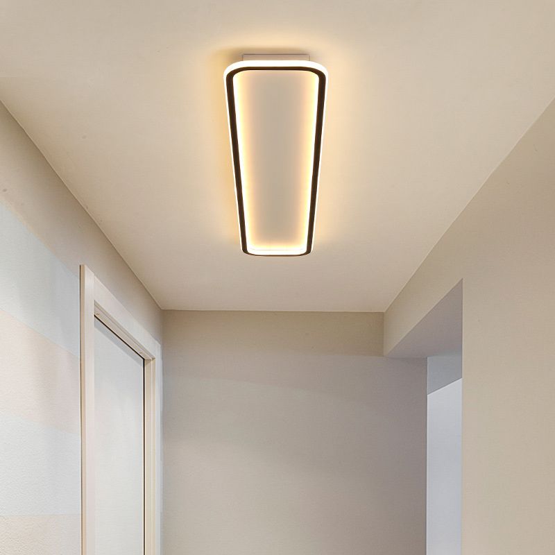 Arisha | Flush Mount Ceiling Light with Dimmable Features | Modern Black Frame for Elegant Illumination 7