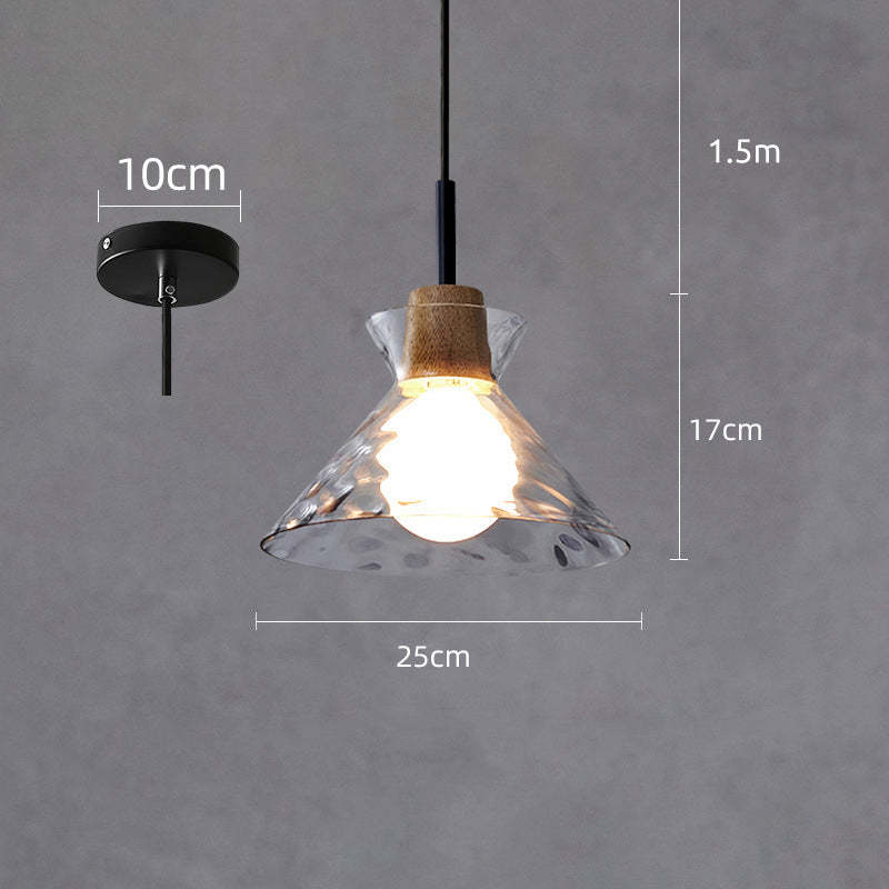 Arisha Geometric Glass Pendant Light | 3 Shapes | E27