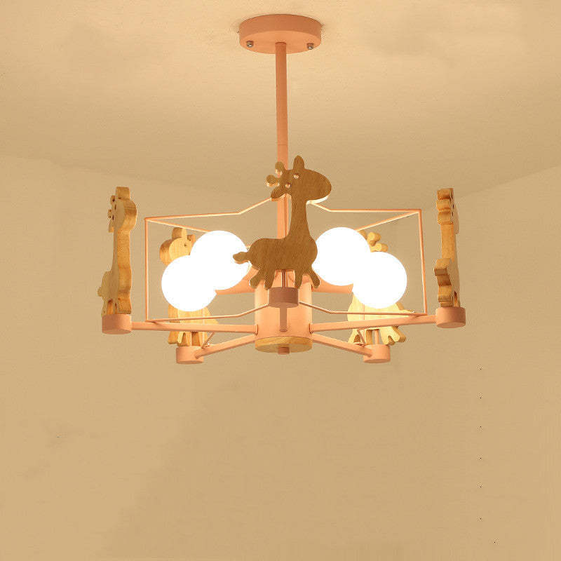 Arisha | LED Flush Mount Ceiling Light with Unique Giraffe Design | 3 Color Options for Kids' Rooms 0