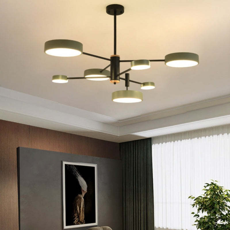 Arisha LED Pendant Light | Gold/White/Grey | 4/5/7-Head