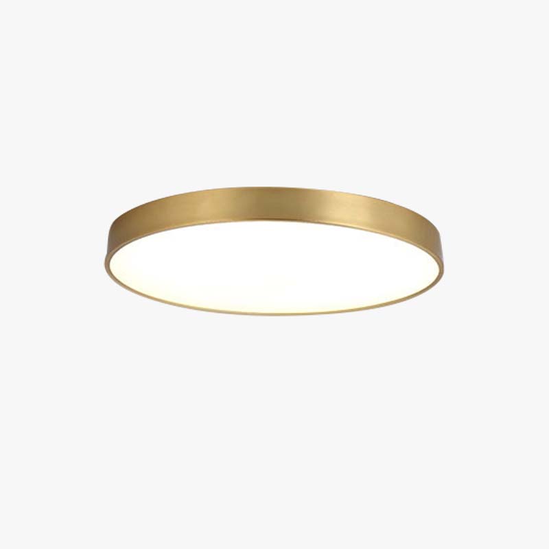 Arisha | Nordic LED Ceiling Light with Elegant Gold Finish | Sophisticated Illumination for Living Spaces 1
