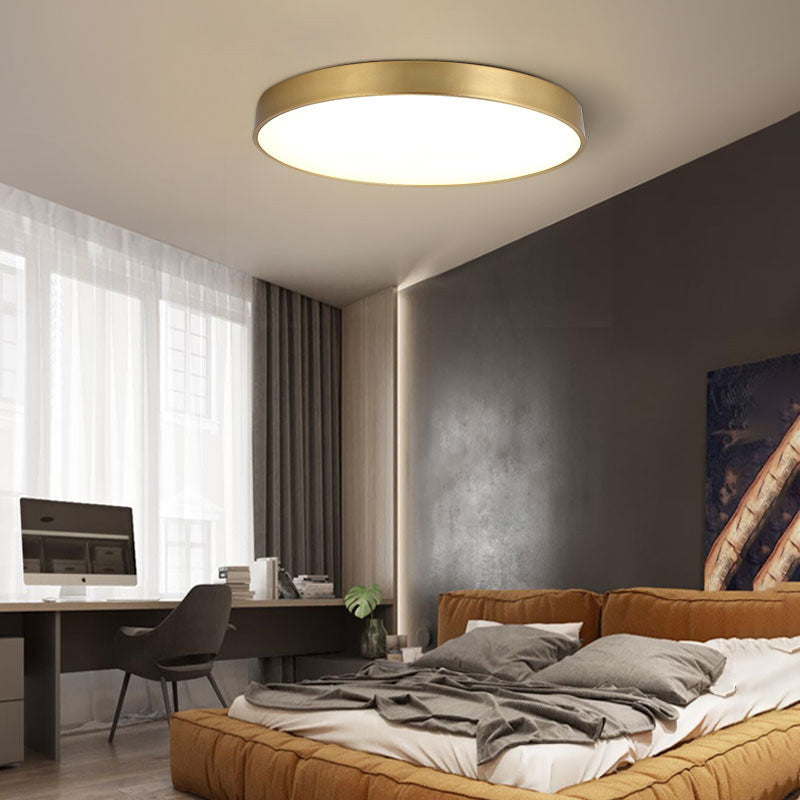 Arisha | Nordic LED Ceiling Light with Elegant Gold Finish | Sophisticated Illumination for Living Spaces 2