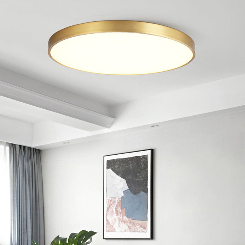 Arisha | Nordic LED Ceiling Light with Elegant Gold Finish | Sophisticated Illumination for Living Spaces 7