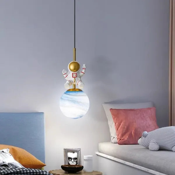 Arisha Astronaut Metal Pendant Light | 2 Designs