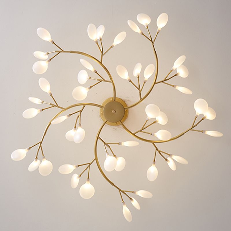 Art Deco Chandelier Light with Elegant Glass Accents | Stunning Lighting for Living Room and Bedroom 7