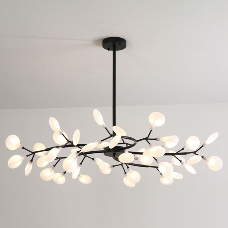 Art Deco Chandelier Light with Elegant Glass Accents | Stunning Lighting for Living Room and Bedroom 8