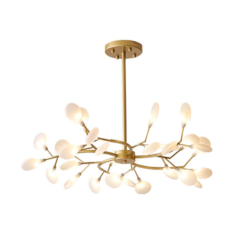 Art Deco Chandelier Light with Elegant Glass Accents | Stunning Lighting for Living Room and Bedroom 9